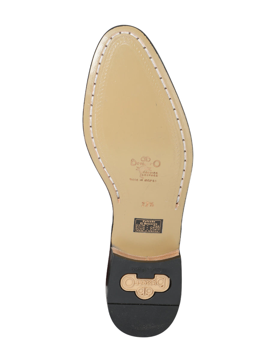 El Besserro Charro Boot – Wine Leather – Style 202