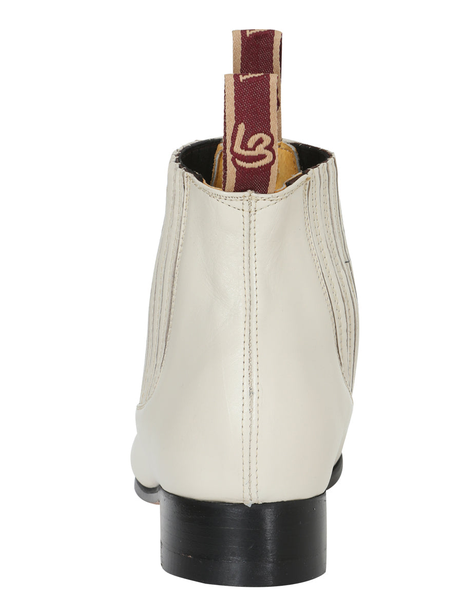 La Barca Traditional Charro Boot – Bone Leather – Style 208