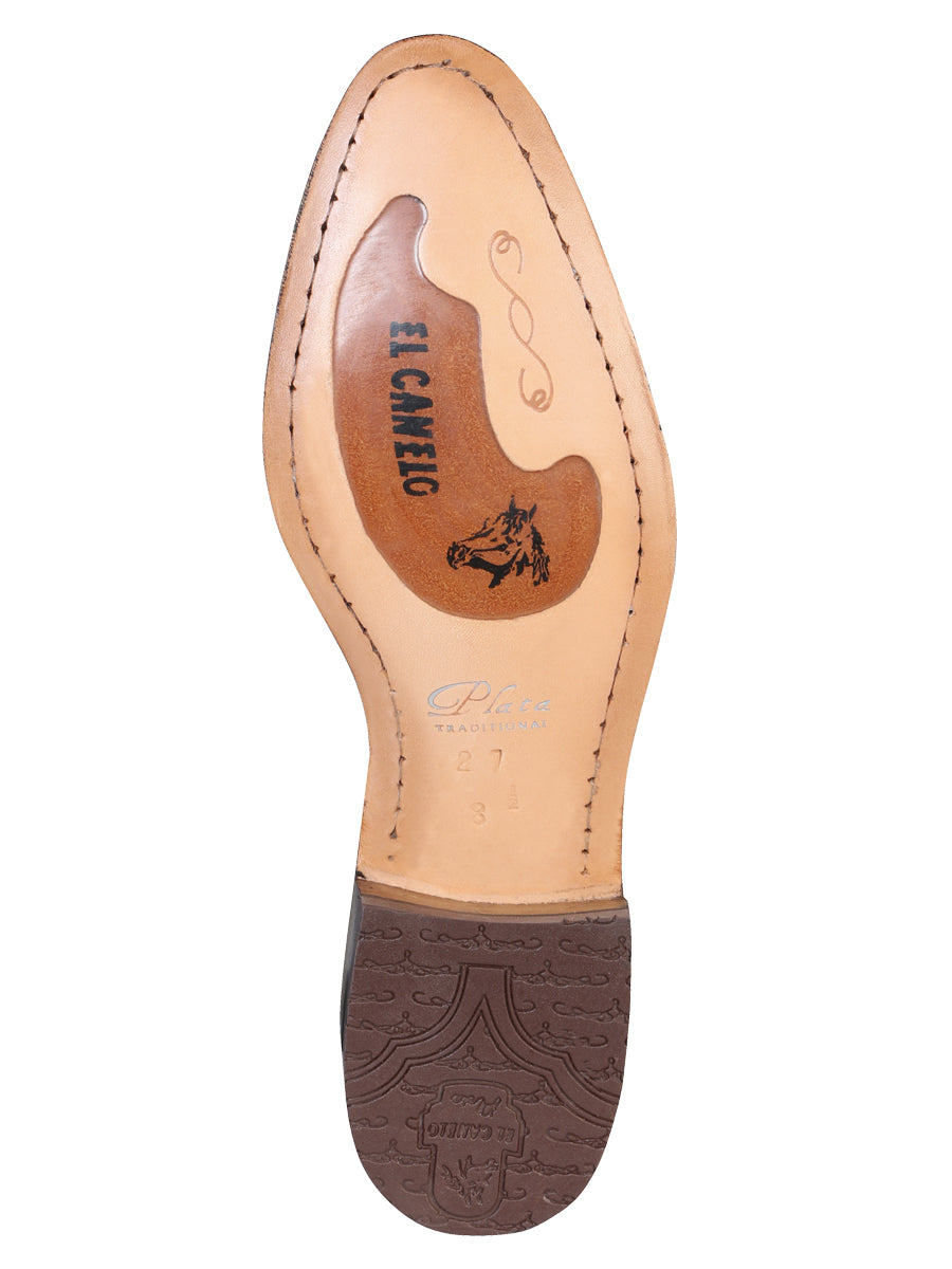 El Canelo Charro Ankle Boot – Suede Bone – Style 229
