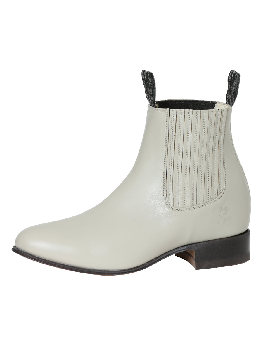 El Canelo Charro Ankle Boot – Oyster – Style 233