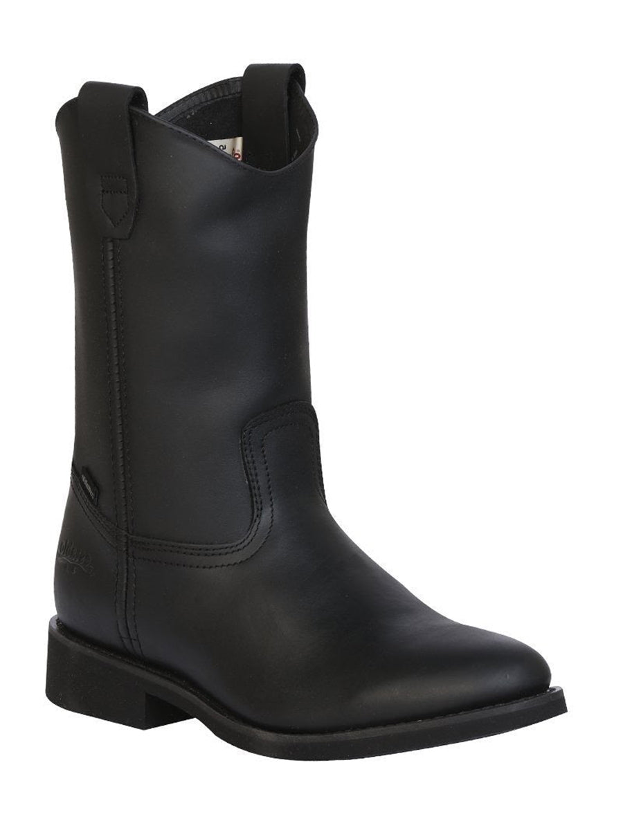 Establo Men's Work Boot - Leather Grasso - Black 311