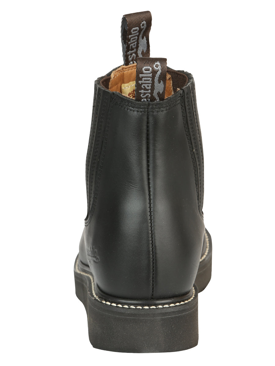 Establo Men’s Work Ankle Boot - Grasso Leather
- Black 320