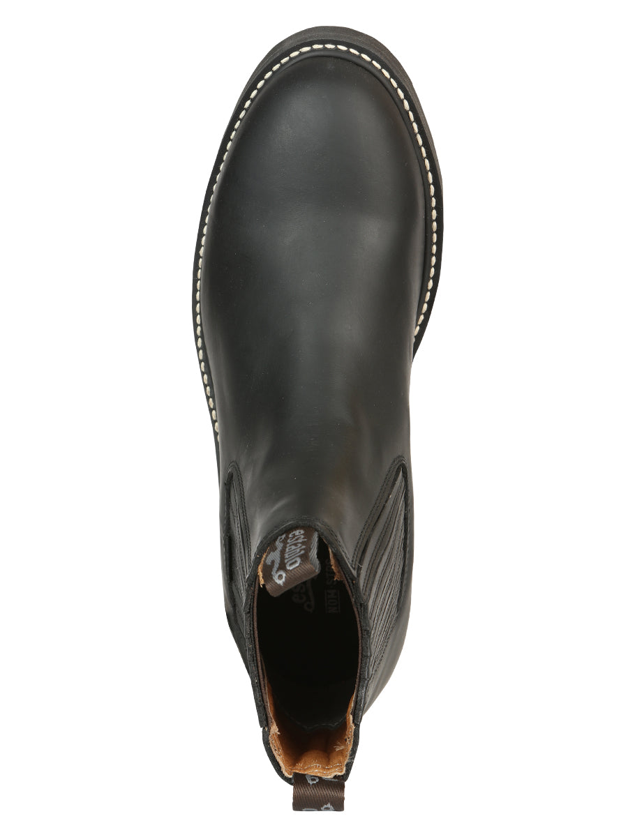 Establo Men’s Work Ankle Boot - Grasso Leather
- Black 320