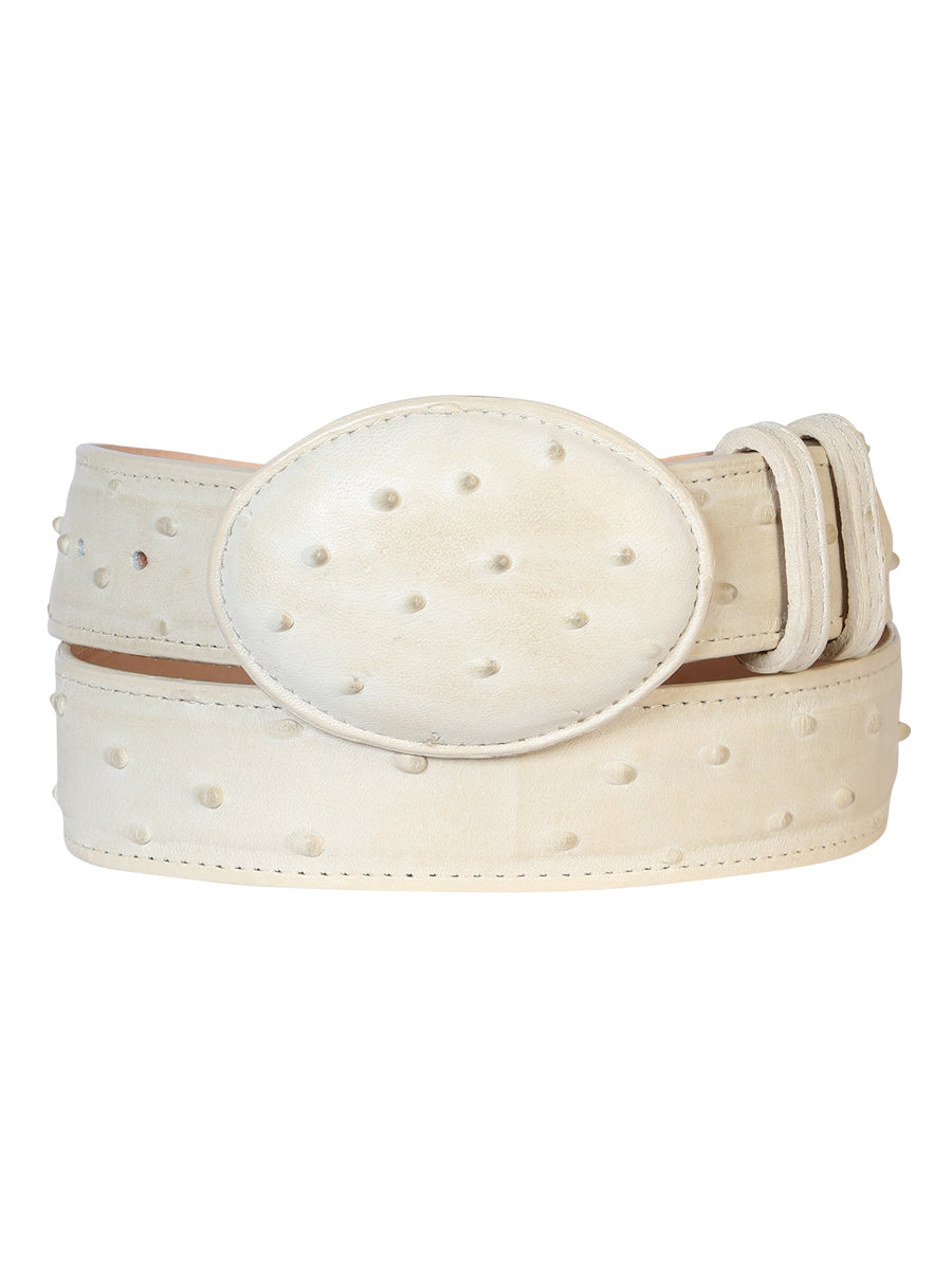 El Señor de los Cielos Cowboy Belt – Imitation Ostrich Bone – Style 700