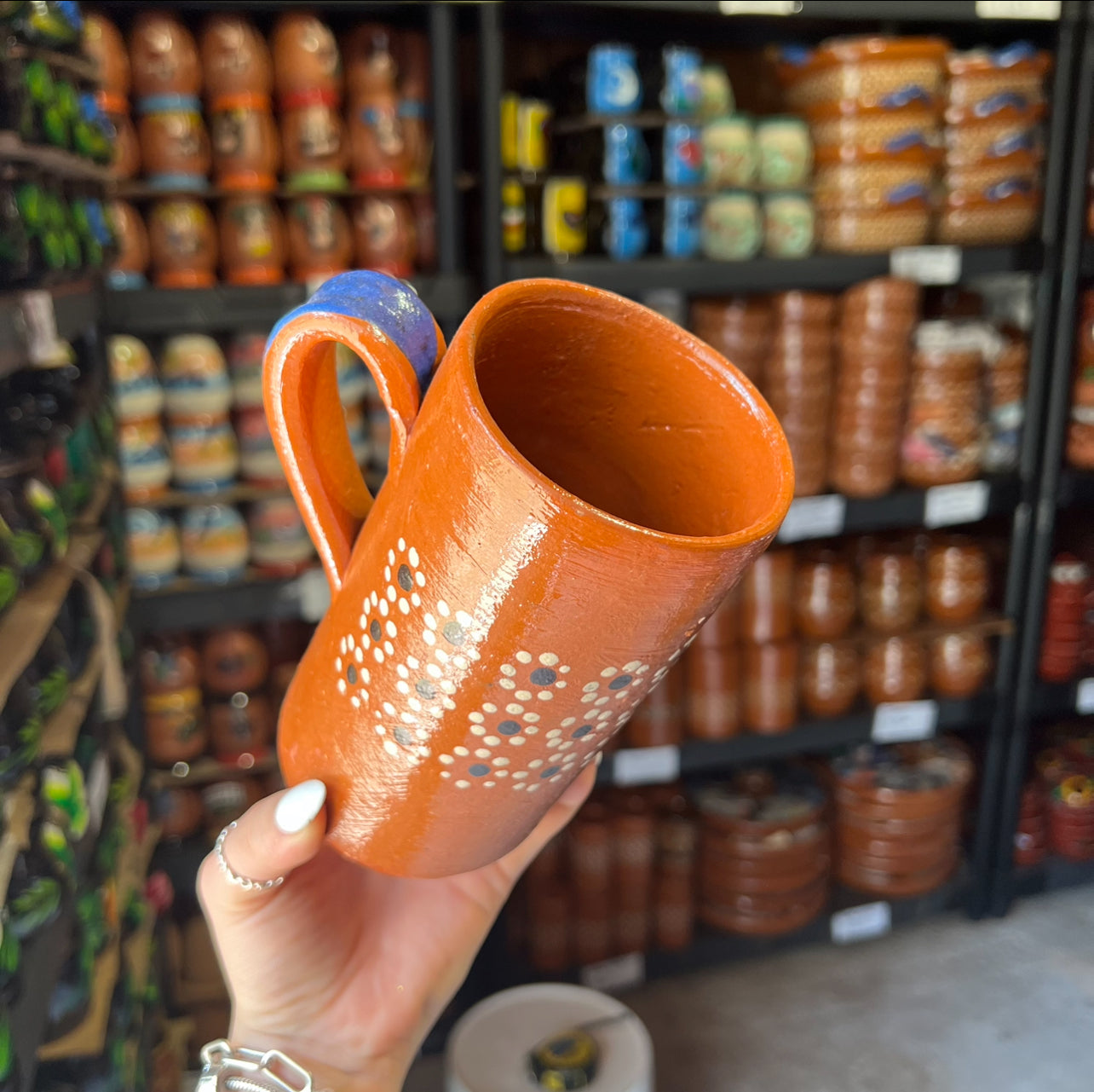 Taza Capila Barro con asa