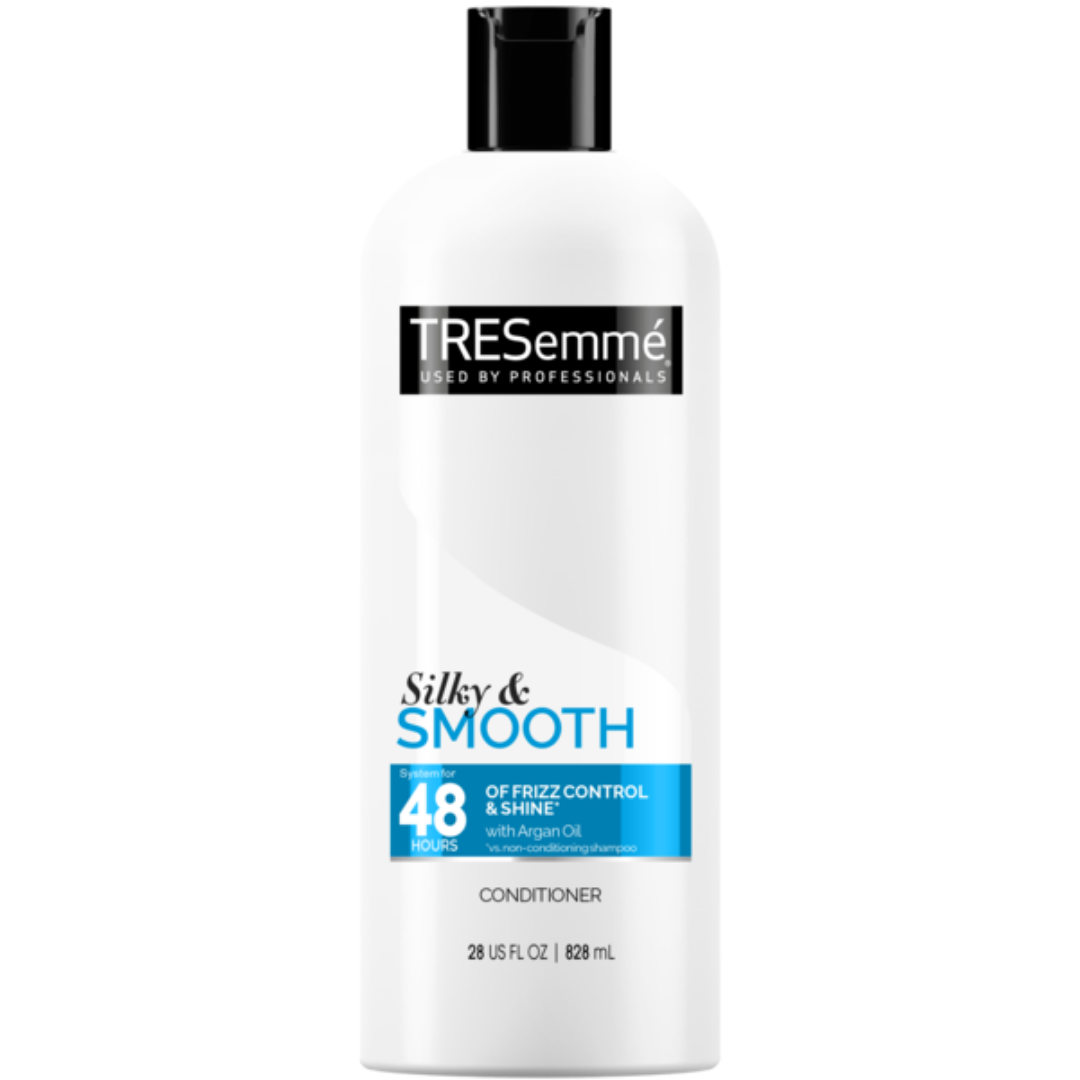 Acondicionador TRESemmé Silky & Smooth con aceite de argán (828 ml)