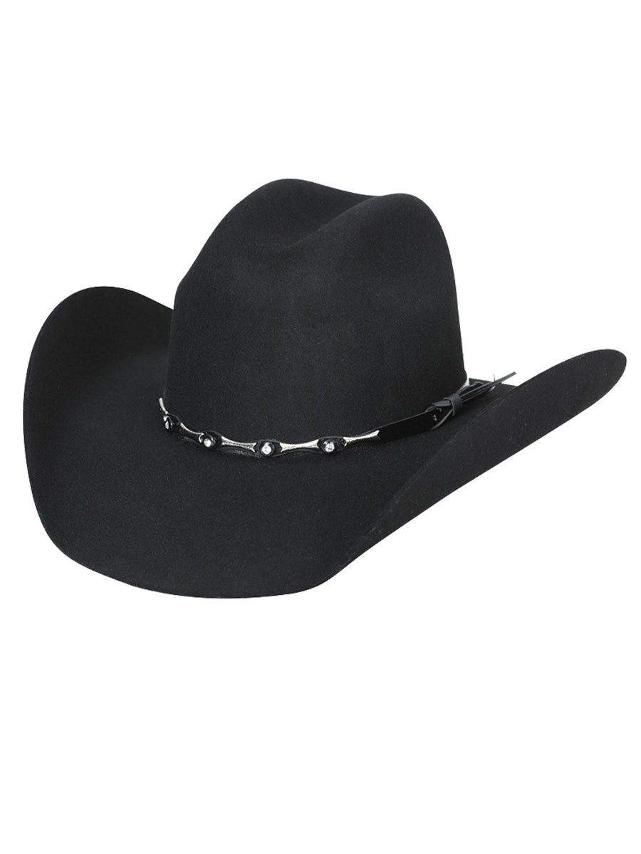 El General 50X Wool Cowboy Hat – Black (Horma Toro) – Style 23075