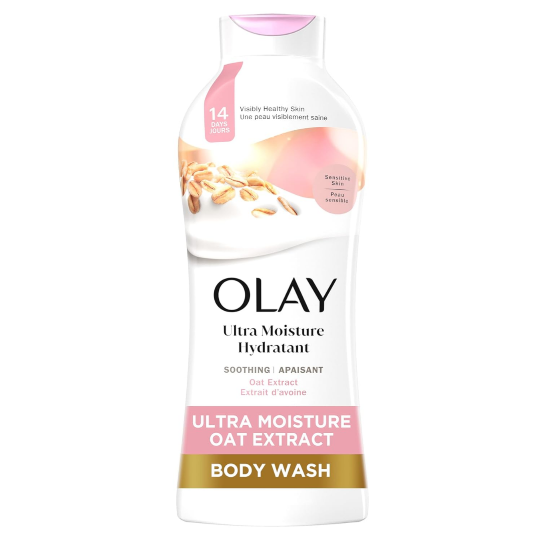 Olay Ultra Moisture Gel Corporal con Extracto de Avena Calmante (650ml)