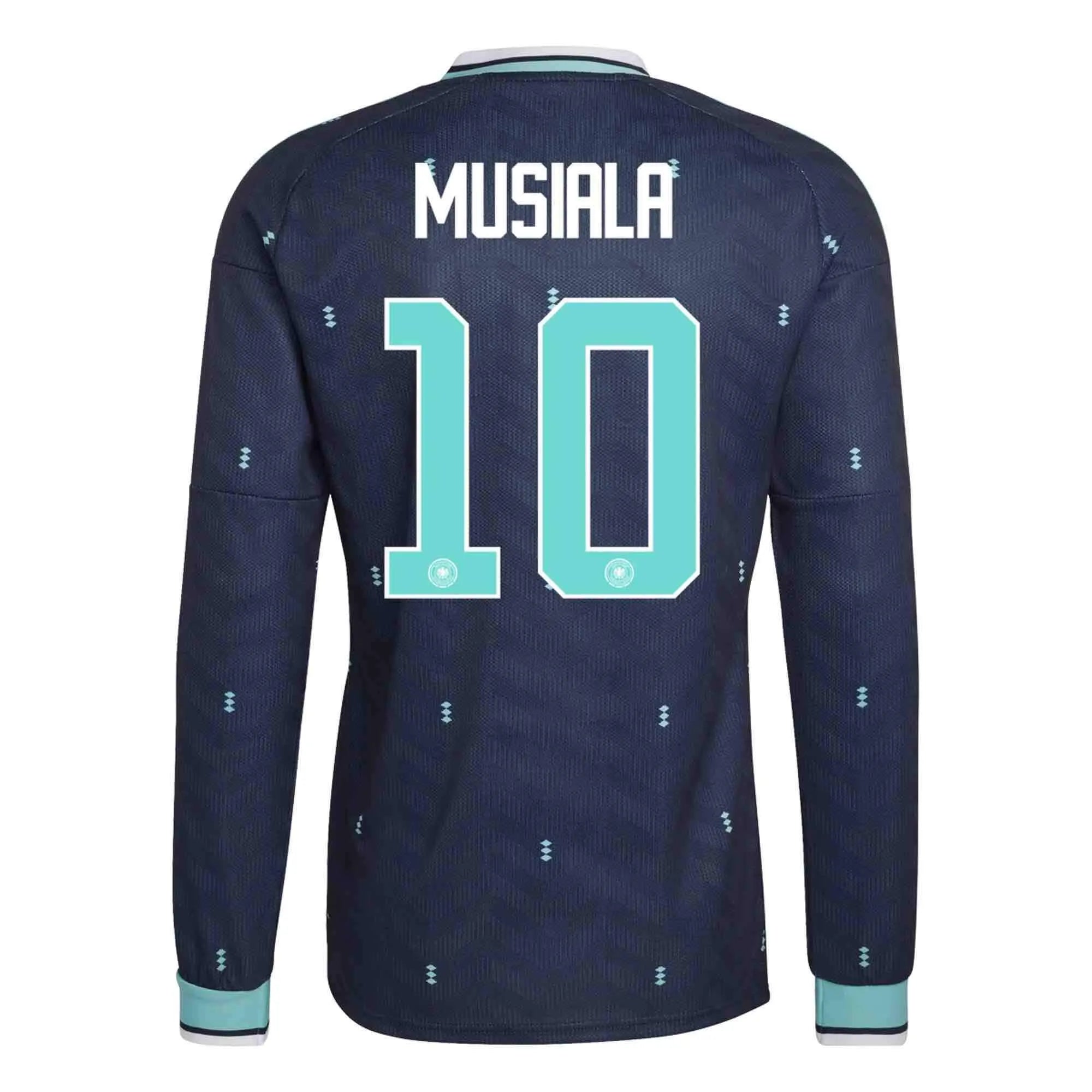 adidas 2026 Germany Men's Authentic Away Long-Sleeve Soccer Jersey