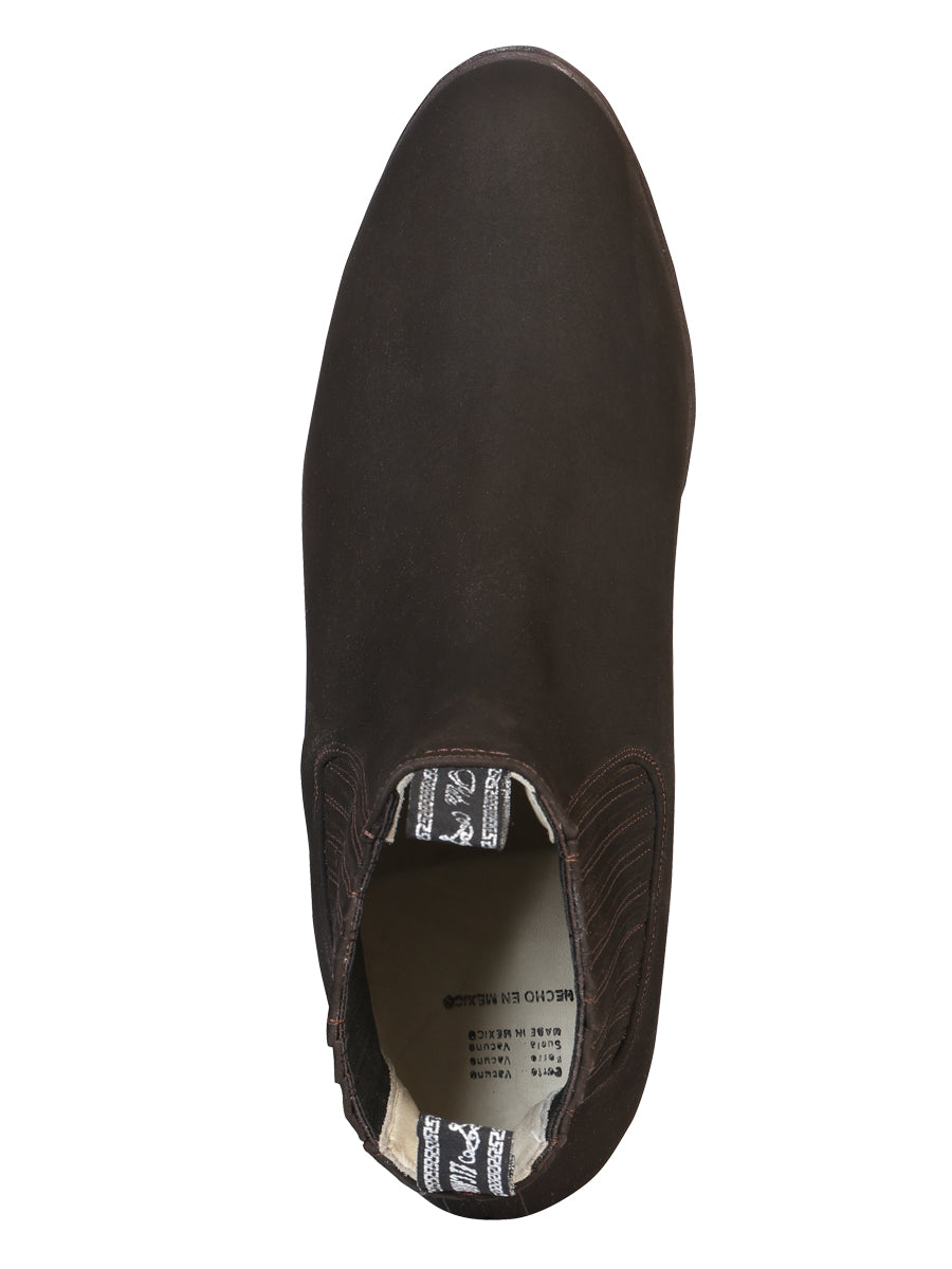 El Canelo Charro Ankle Boot – Nubuck Brown – Style 34291