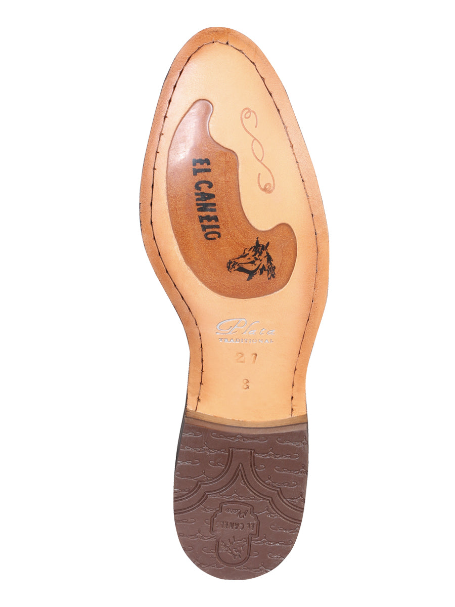 El Canelo Charro Ankle Boot – Nubuck Brown – Style 34291