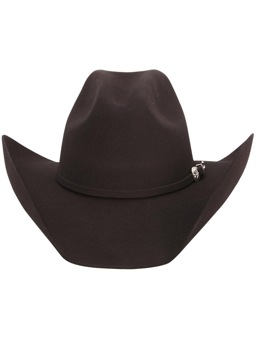 El General 50X Wool Cowboy Hat “Rosendo” – Dark Brown (Gus Crown) – Style 35008