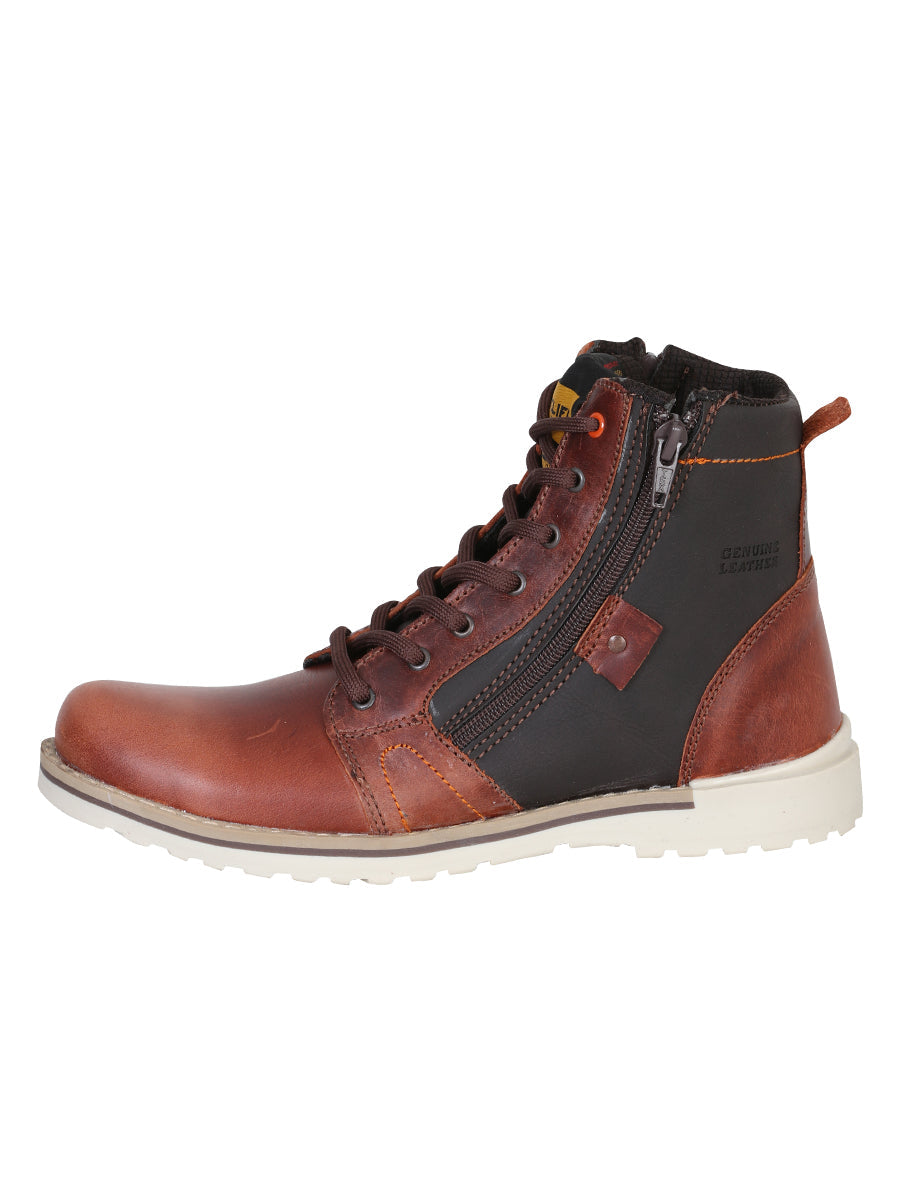 ProCliff Protection Women’s Leather Lace-Up Work Boot – Wine – Style 35209