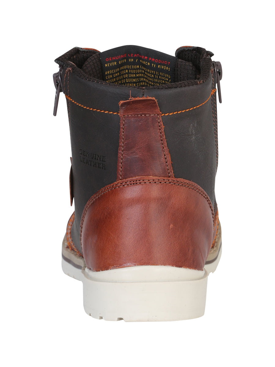 ProCliff Protection Women’s Leather Lace-Up Work Boot – Wine – Style 35209