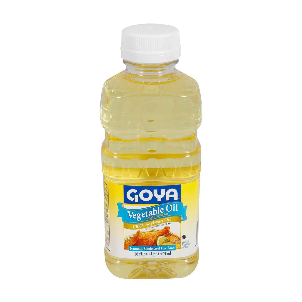 Aceite Vegetal de Soya para Cocinar| Freír y Hornear | GOYA de 16 fl oz
