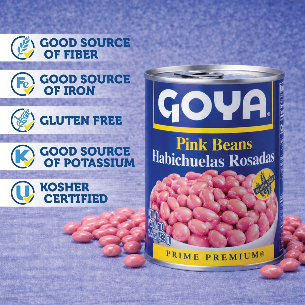 Habichuelas Rosadas GOYA Pink Beans| 15.5 oz