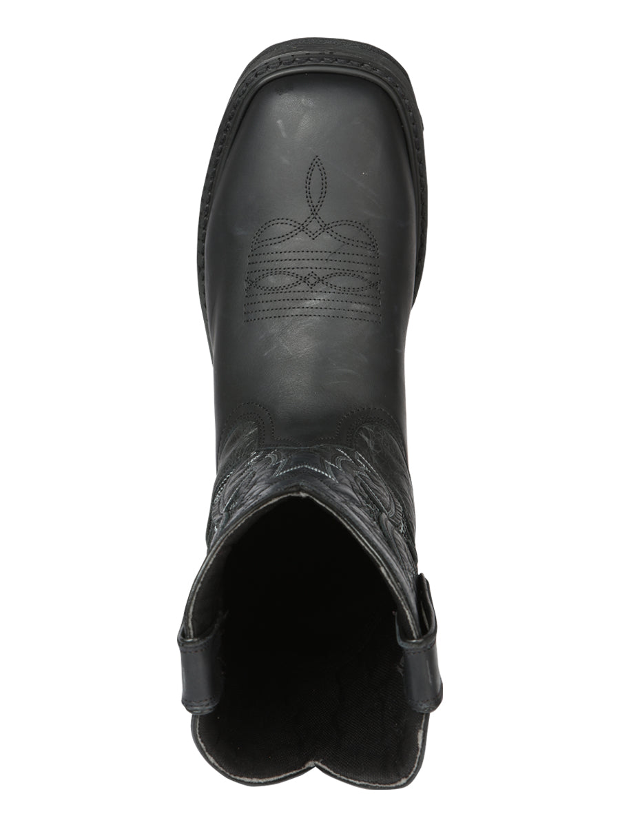 El General Rodeo Work Boot - Crazy Black 44694