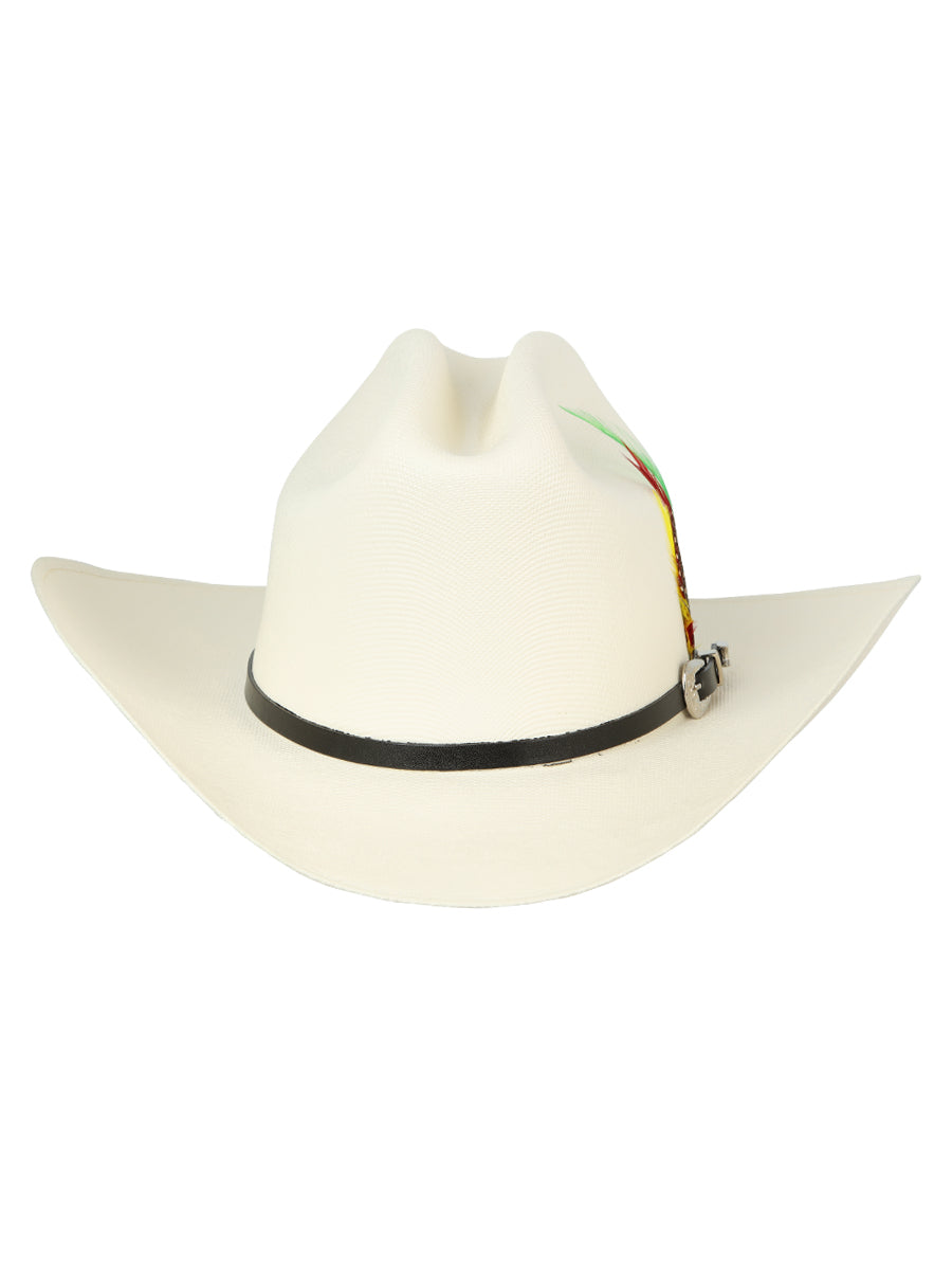 El General 500X Palm Straw Cowboy Western Hat – Rancher Style Bone – Style 44978