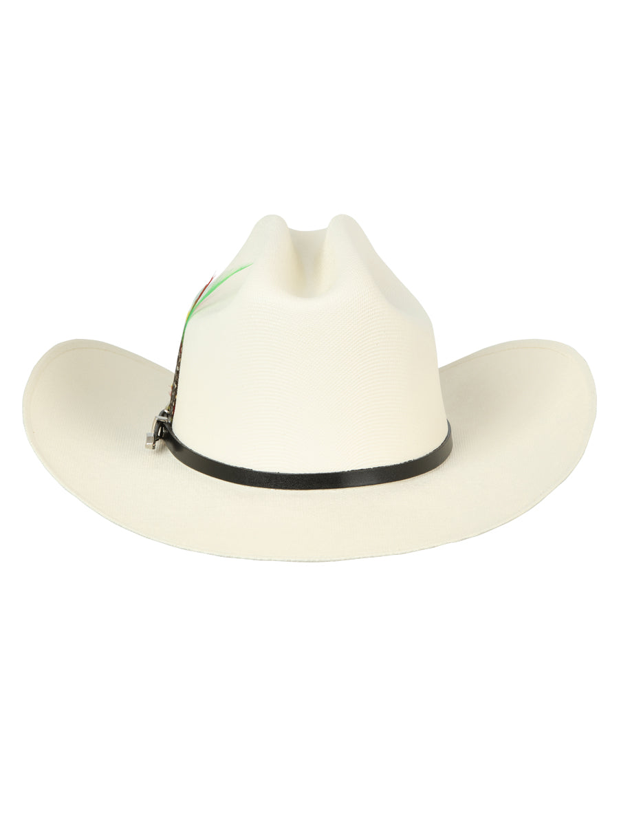 El General 500X Palm Straw Cowboy Western Hat – Rancher Style Bone – Style 44978