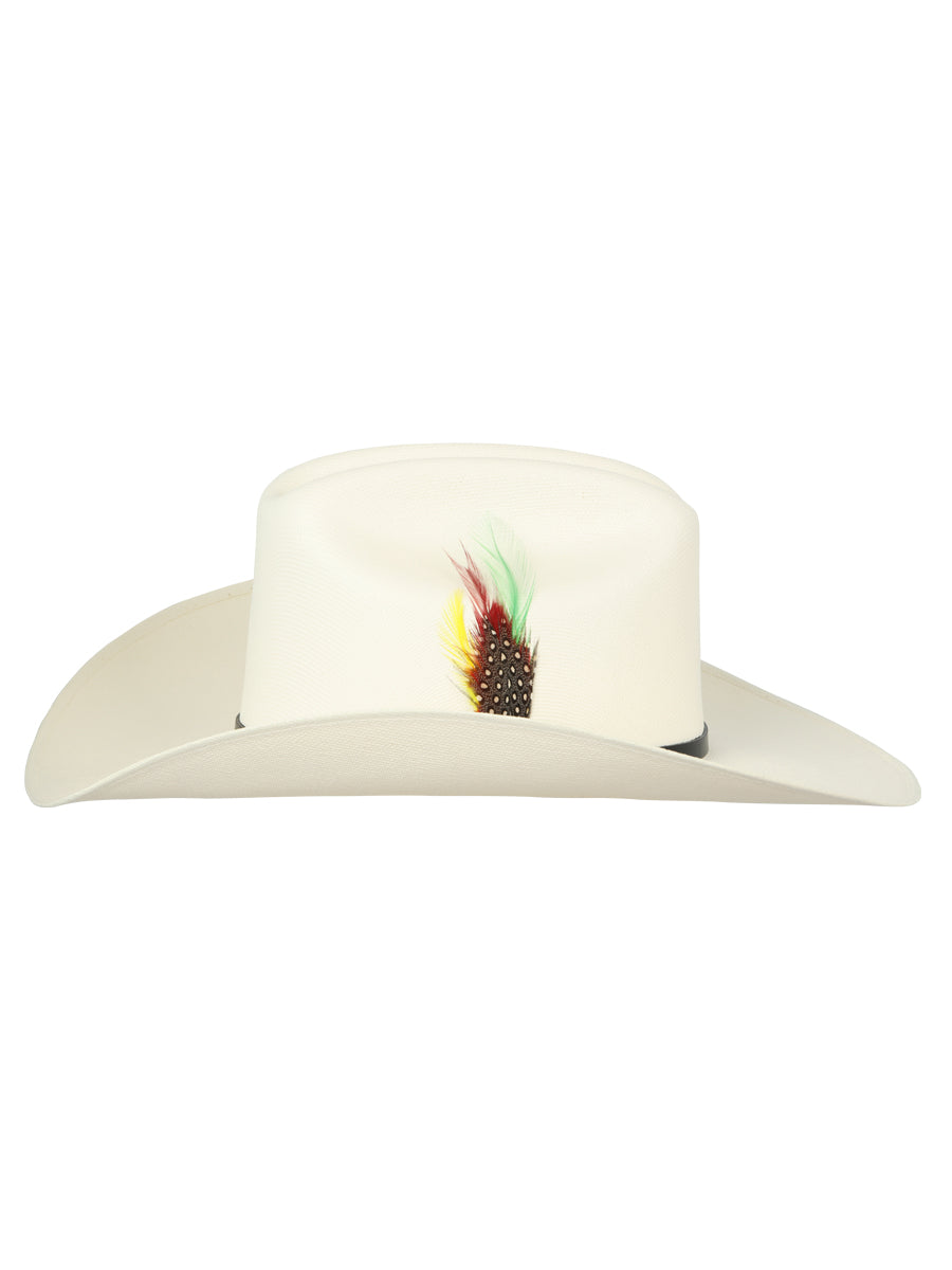 El General 500X Palm Straw Cowboy Western Hat – Rancher Style Bone – Style 44978
