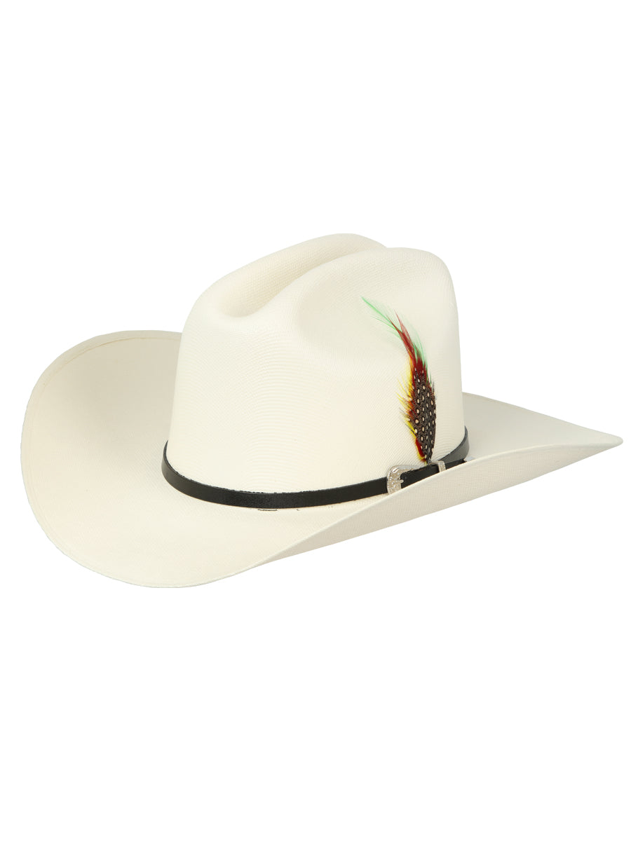 El General 500X Palm Straw Cowboy Western Hat – Rancher Style Bone – Style 44978