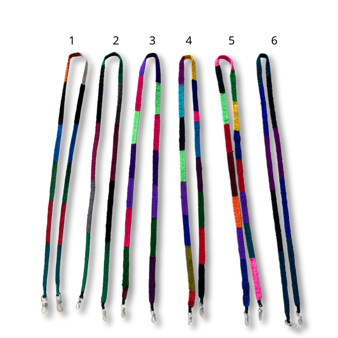 Pick Color! Guatemalan Artisan Woven Eyeglass Holders - Guatemala