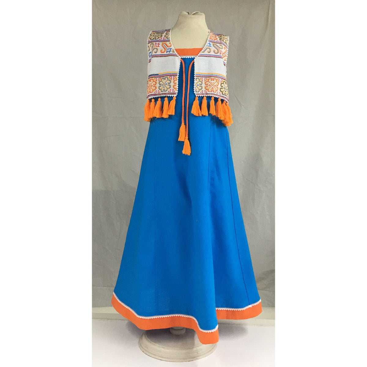 Karen Thai Artisan Embroidered Boho Dress | Limited Edition
