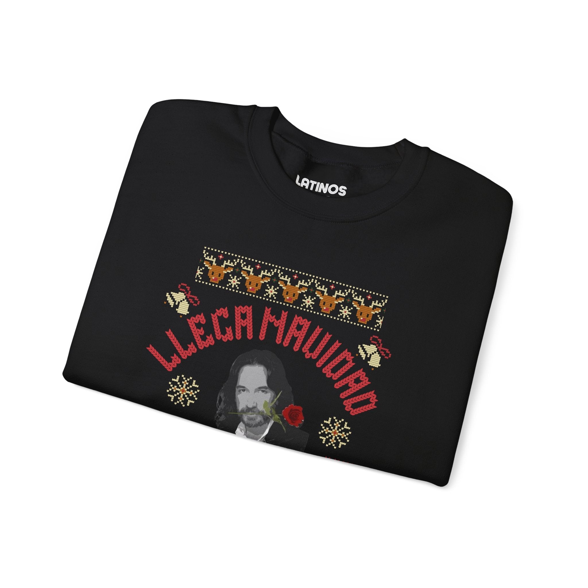 Llega Navidad Y Yo Sin Ti Marco Antonio Latino Navidad Ugly Christmas Sweater | 3 Colores