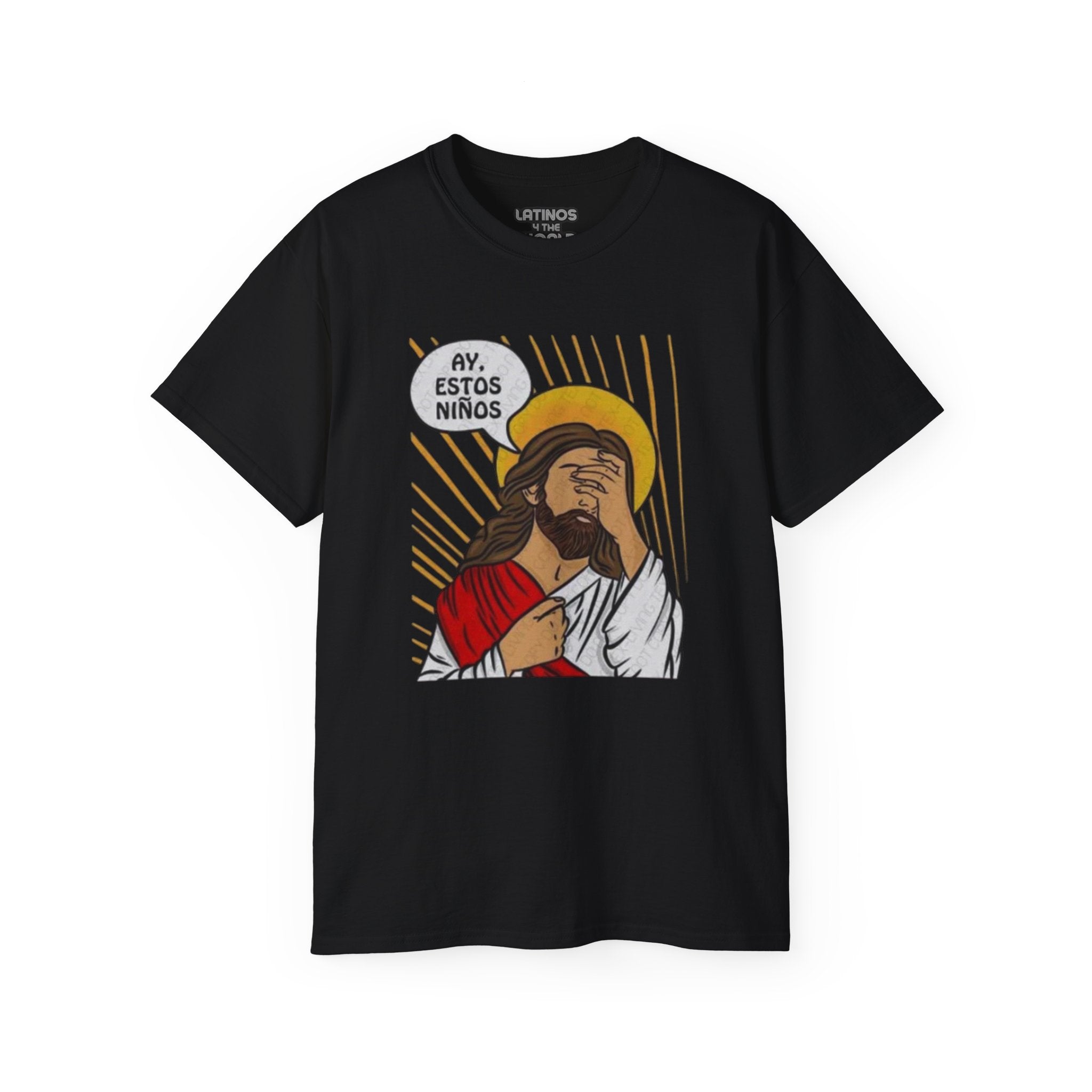 "AY, ESTOS Niños" Camiseta de Jesucristo | Regalo divertido del Día del Padre | 4 Colores