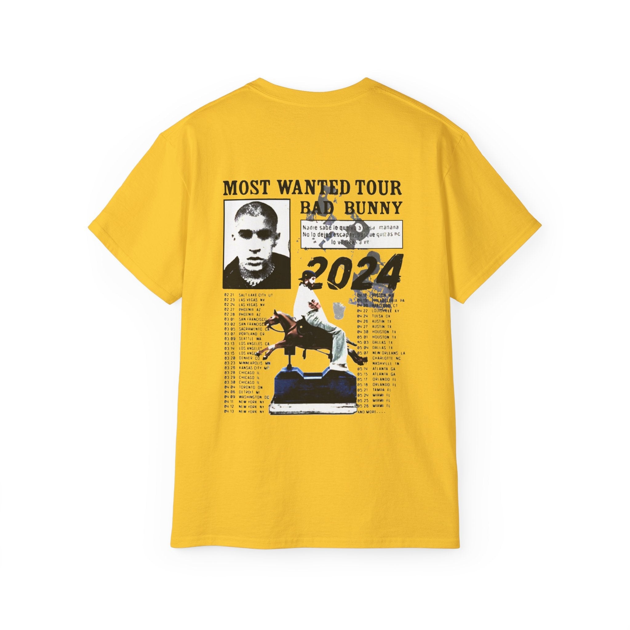 Benito Exclusivo | Camiseta "Alternative Dates & Cities" | 4 colores - Algodón de alta calidad