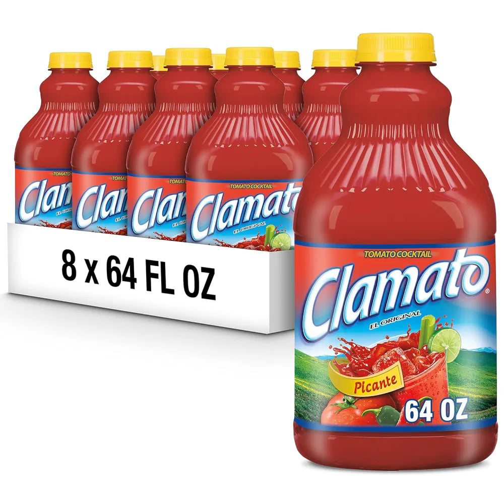 Clamato Tomato Cocktail Picante 64 oz