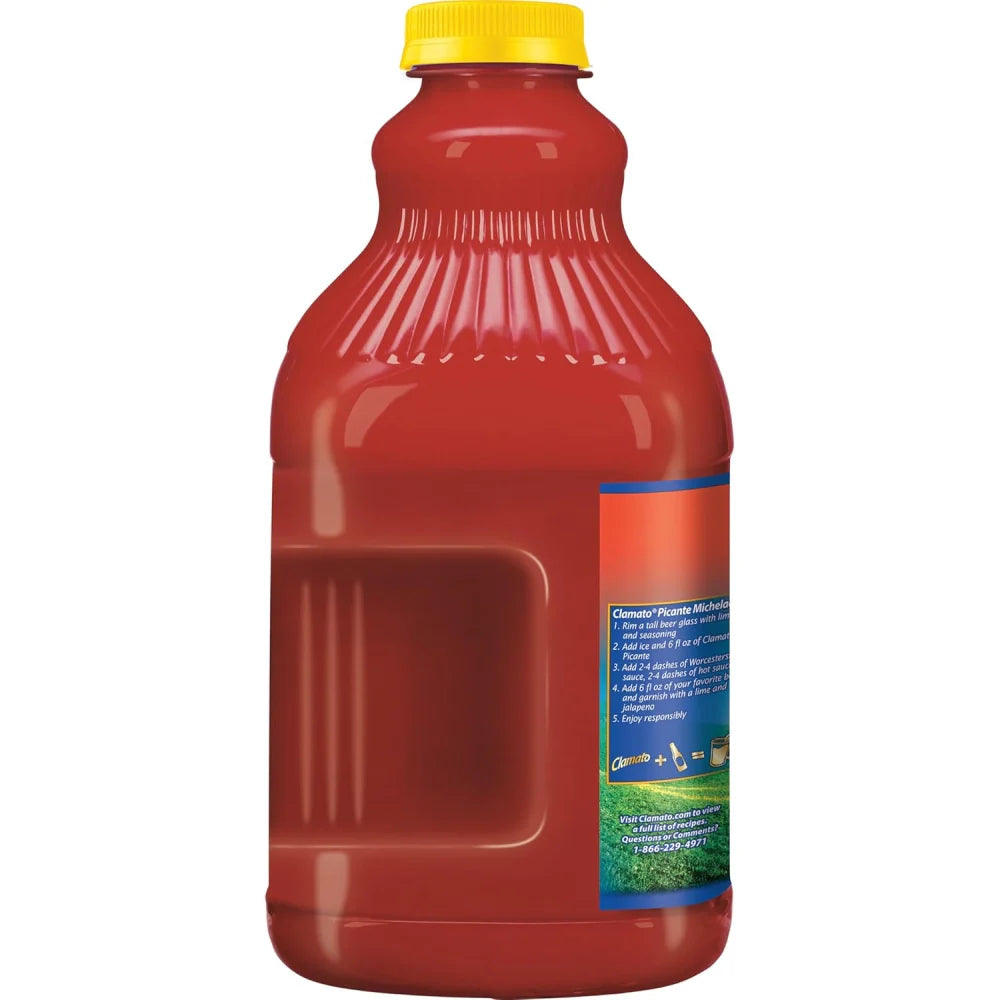 Clamato Tomato Cocktail Picante 64 oz