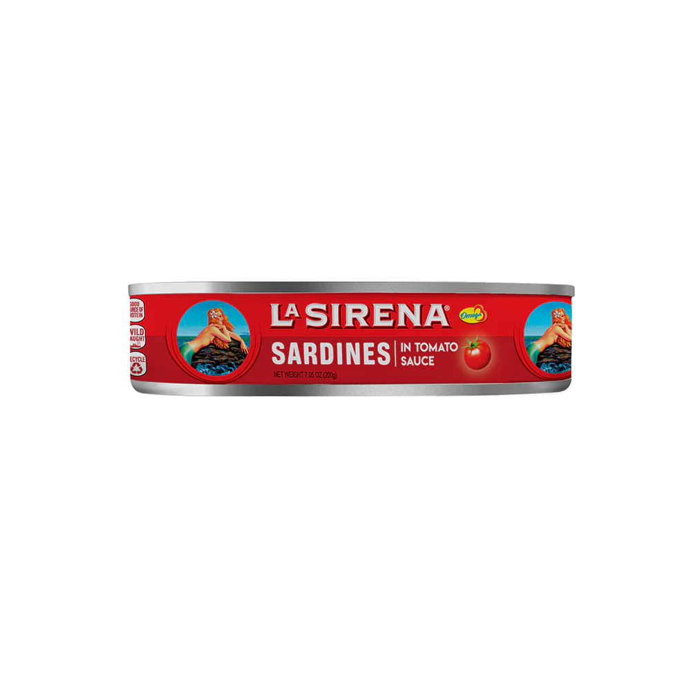 La Sirena Sardinas Salsa de Tomate Oval 15 oz