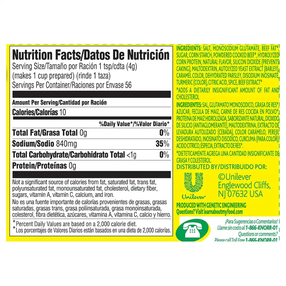 Knorr Granulated Beef Bouillon 7.9 oz