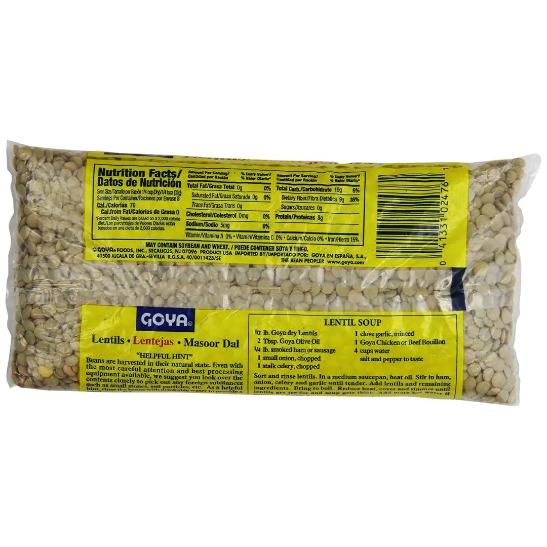 Lentejas Goya 1 lb