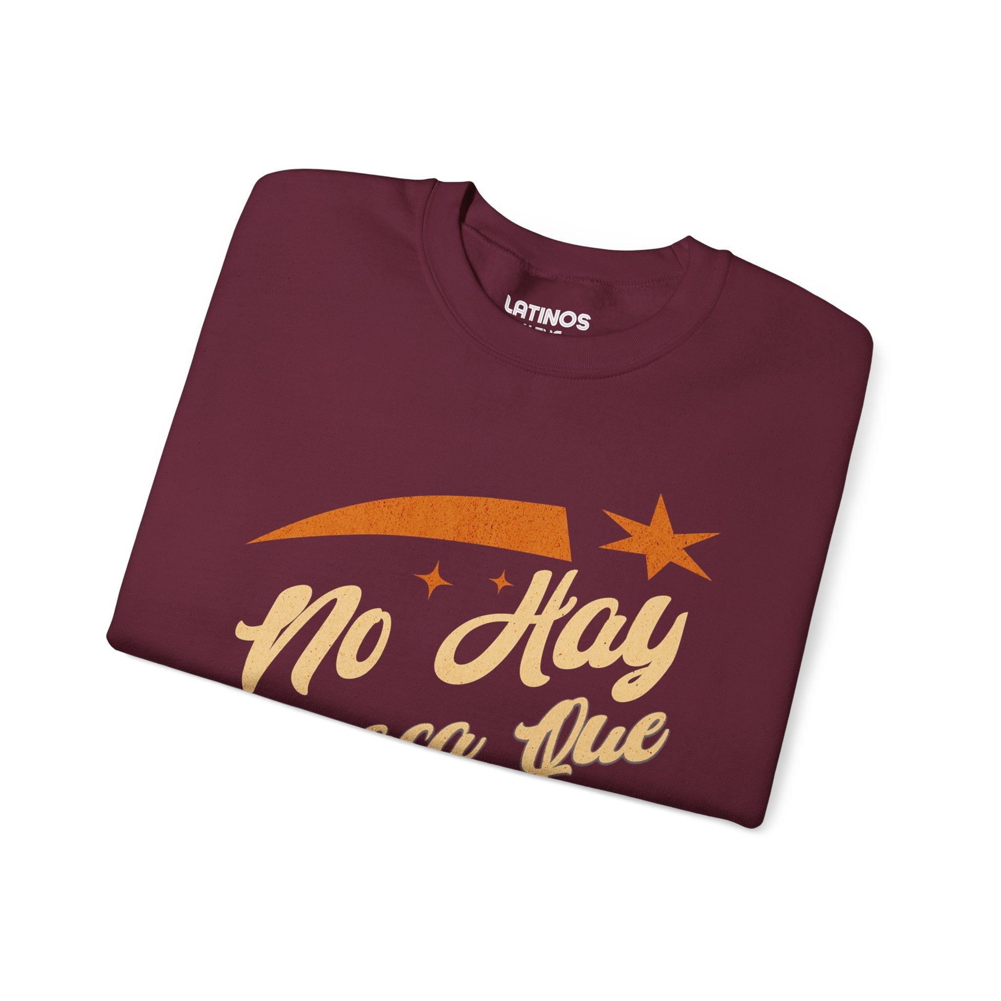 No Hay Resaca Que Me Detenga 2025 Nuevo Año Latino Suéter Cuello Redondo | Divertido Nochevieja | 3 Colores
