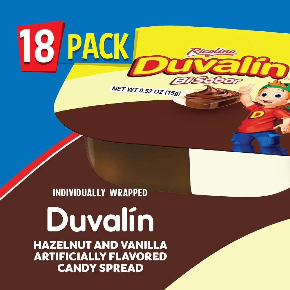 Duvalin Avellana-Vainilla 18 unidades