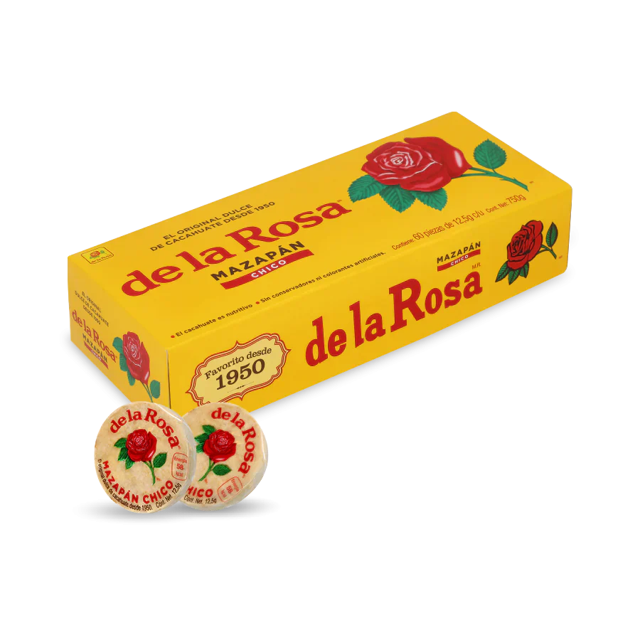 De La Rosa Mazapán 28g 12 unidades