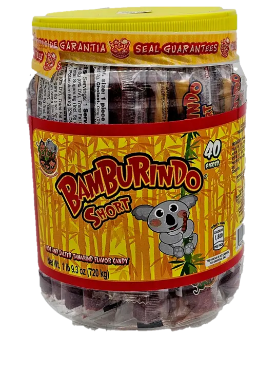 Safari Bamburindo Corto en Tarro (Envuelto Individualmente) 40ud