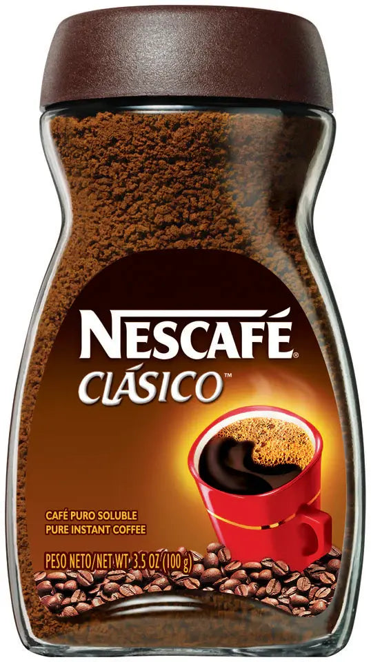 Café Instantáneo Nescafé Clásico 3.5 oz