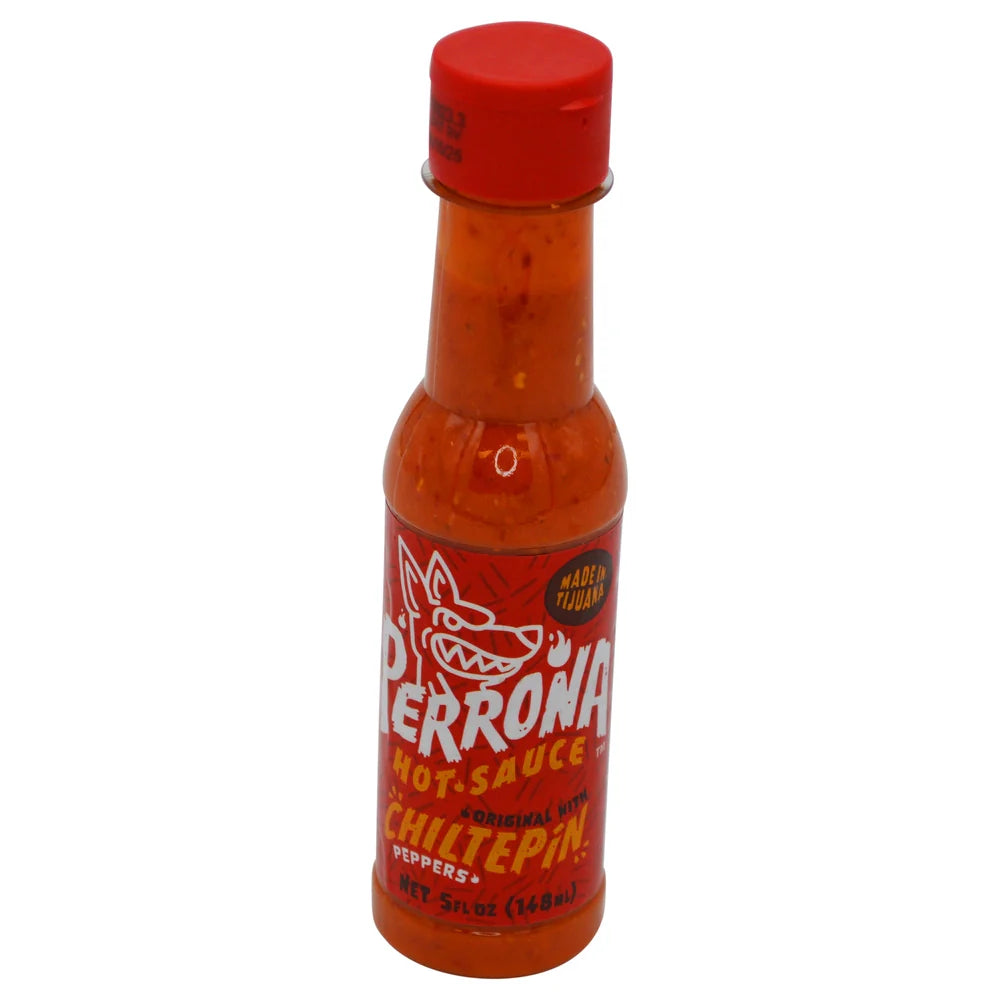 Salsa picante La Perrona Chiltepín Roja 5 oz
