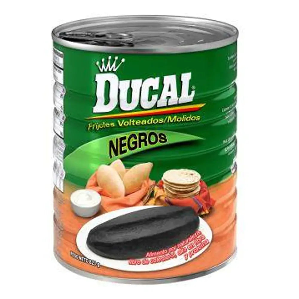 Frijoles Refritos Negros Ducal 29 oz