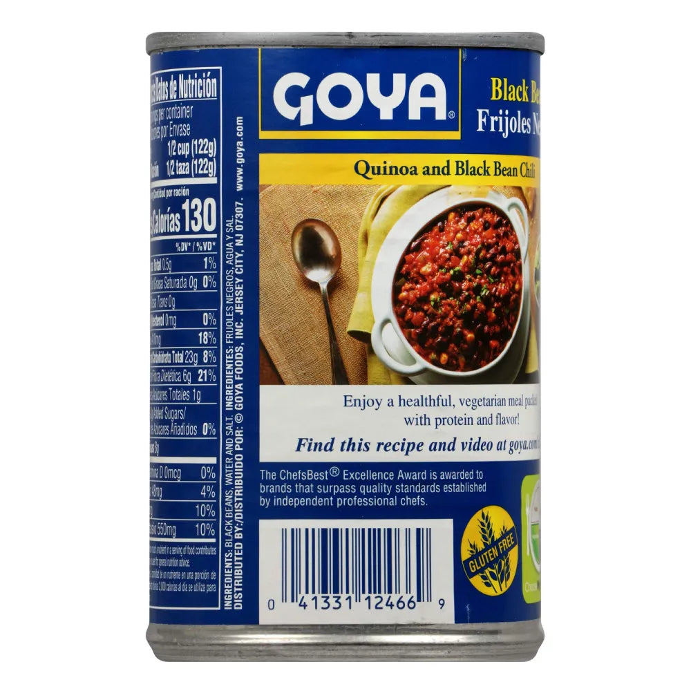 Goya Frijoles Negros Enteros 15.5 oz