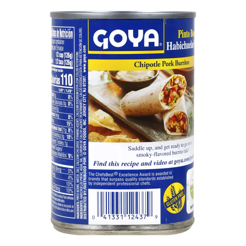 Goya Frijoles Pintos Enteros 15.5 oz