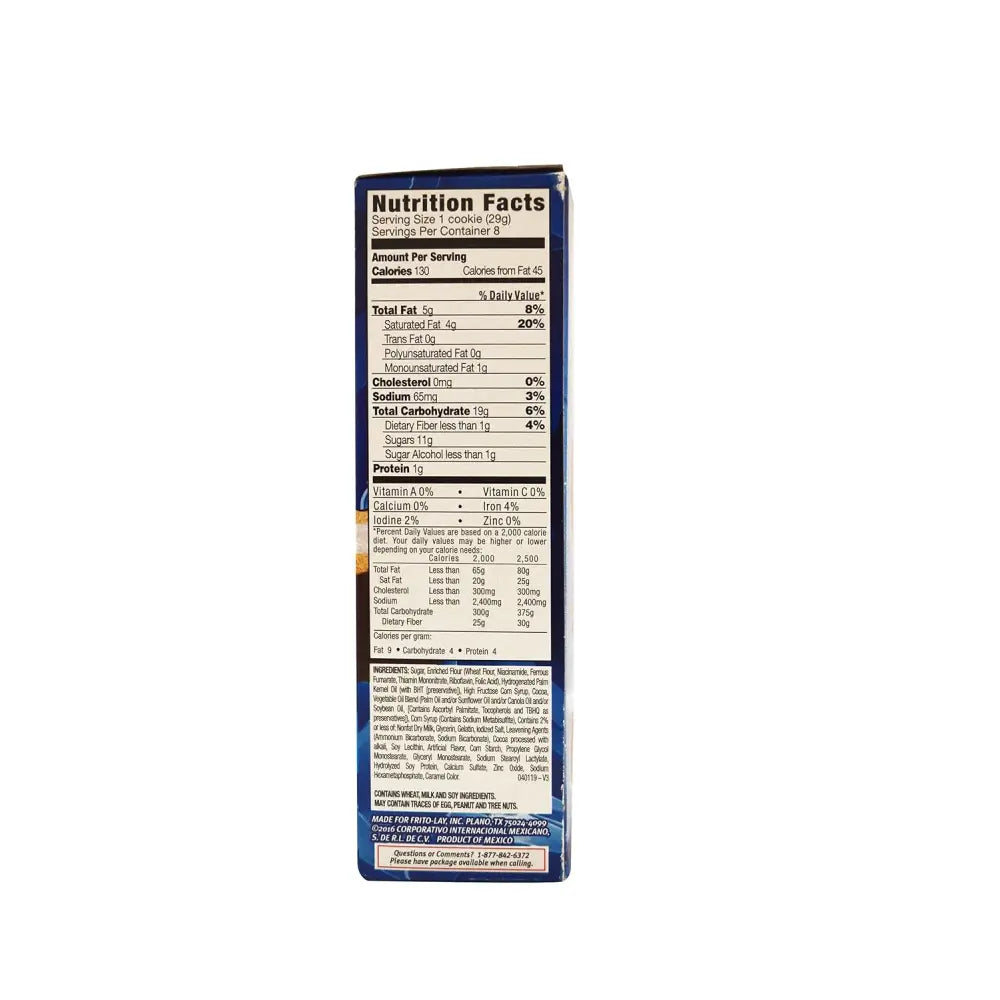 Galletas de Chocolate Mamut Gamesa 8.1 oz