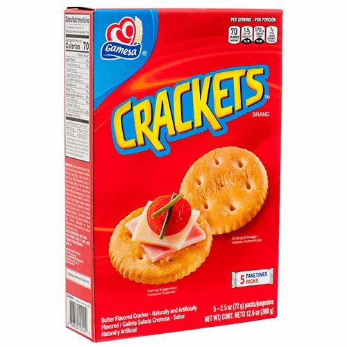 Gamesa Crackets Galletas Saladas 12.6 oz