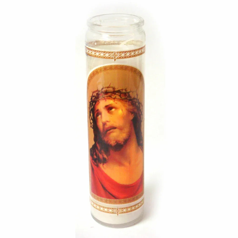 Gran Poder del Divino White Candle tall