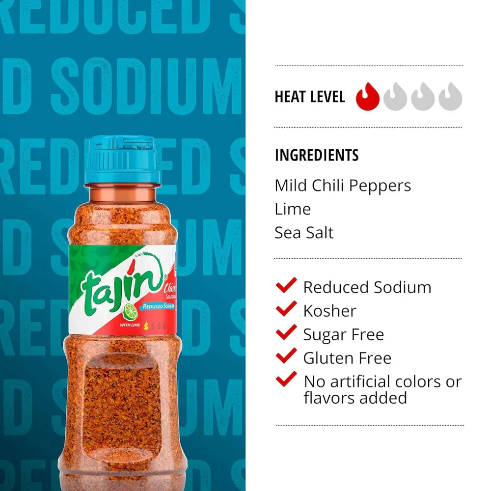 Sazonador de Frutas Tajín Bajo en Sodio 5 oz