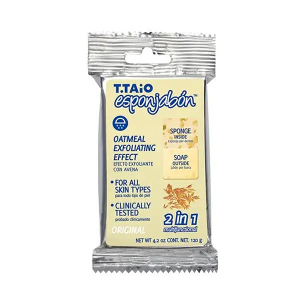 Esponjabón Avena Esponja Jabón en Barra 4.2 oz