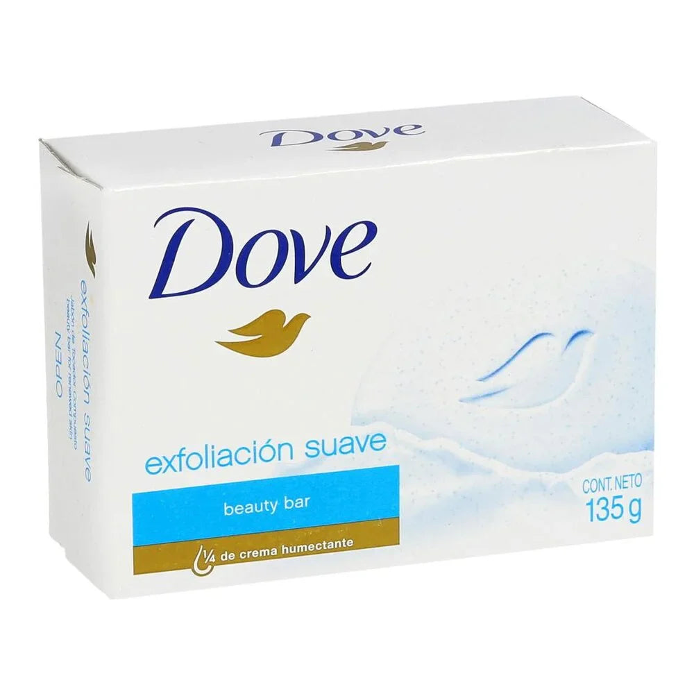 Jabón en barra Dove exfoliante 135 g 4.75 oz